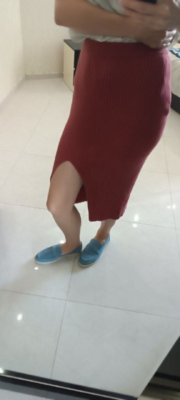 Юбка белая, терракотовая, болотная, цветная размеры M 4