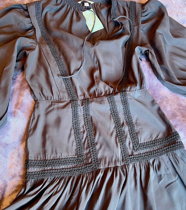 H&M платье шоколадного оттенка 8