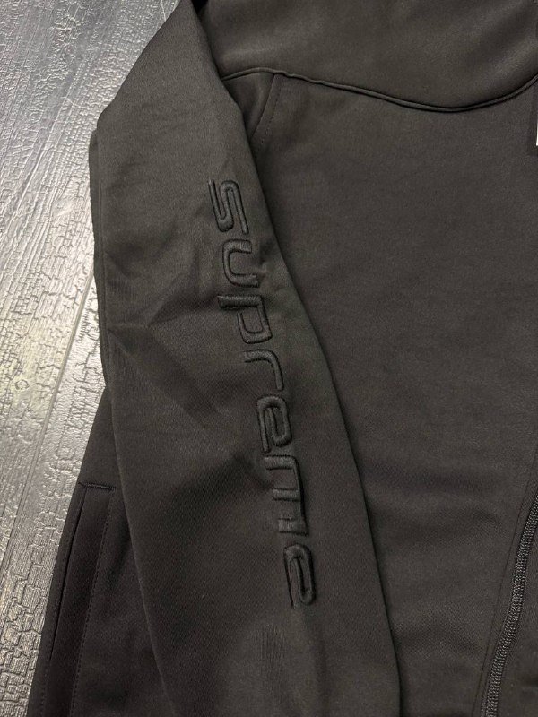 Зипки Supreme x Jordan черный и ретро голубой 7