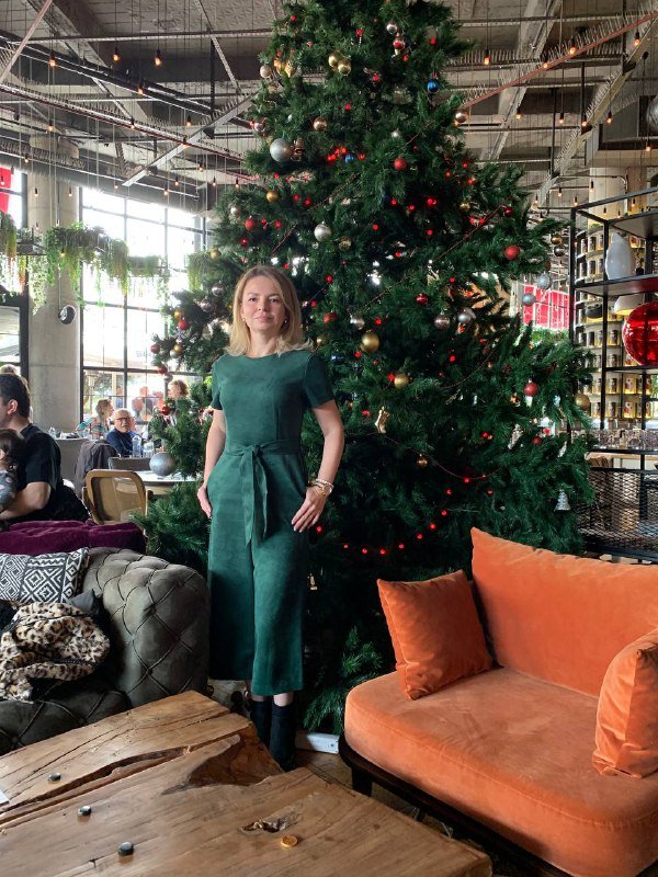 Замшевый комбинезон Mango, размер S 3