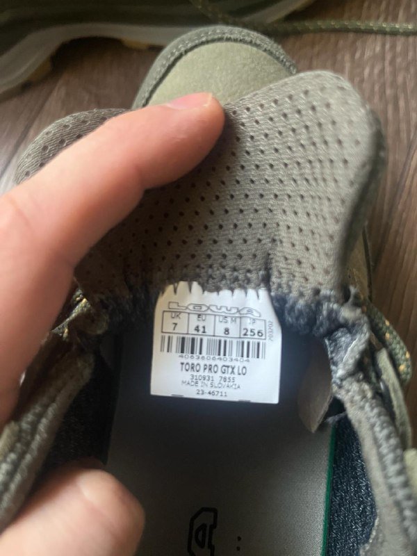 Lowa Toro Pro GTX Lo треккинговые кроссовки, размер 41 3