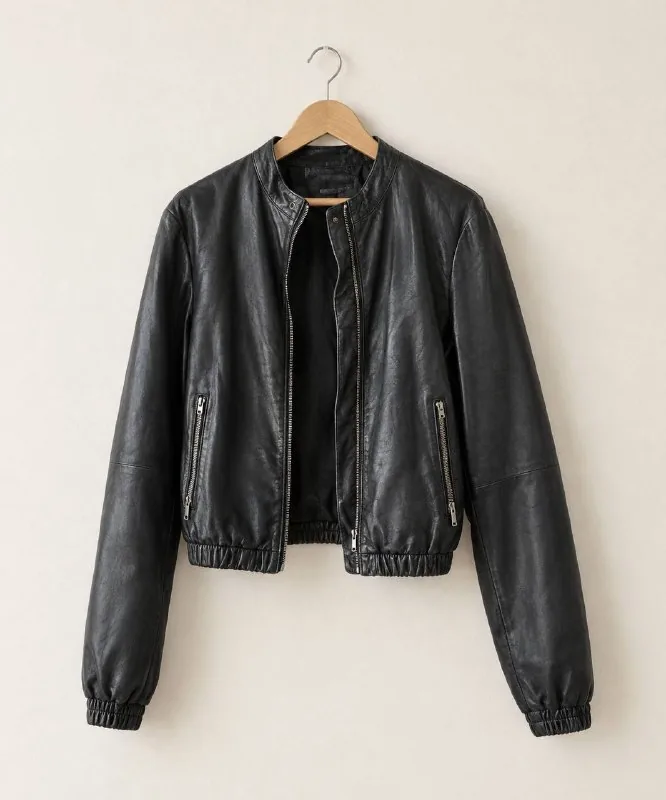 Genuine leather jacket 1