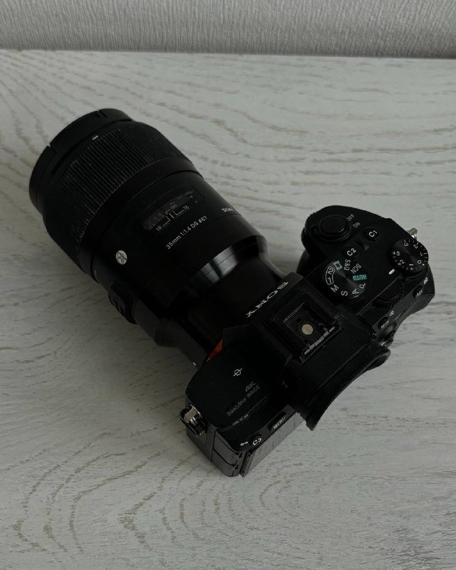 Sony A7 III камера, Sigma 35mm f/1.4 объектив
