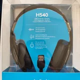 Гарнитура Logitech H540, мышь беспроводная Logilink 1