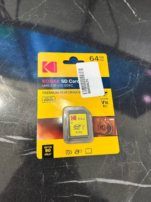 Карта памяти SD Kodak V10 64GB