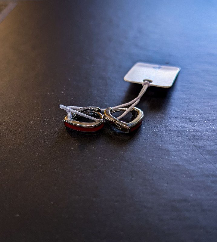 Серебряные серьги сердечки 925 проба 2