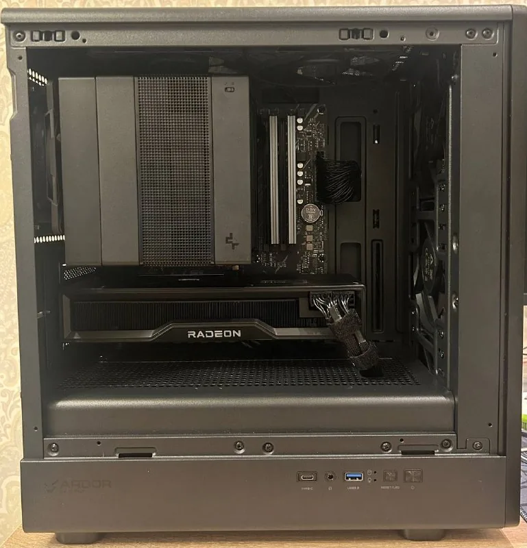 Новый игровой ПК Ryzen 7 5700X RX 6950 XT 1