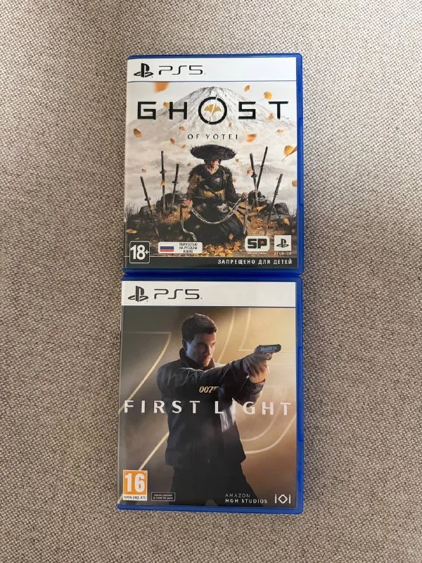 Игры для PS5, 007 First Light, Ghost of Yotei