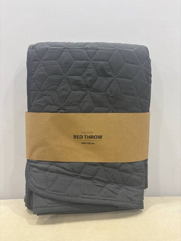 Покрывало JYSK 160x220 серое