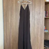 Коричневое платье Zara 5