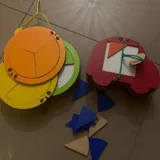 Деревянные развивающие игрушки 2