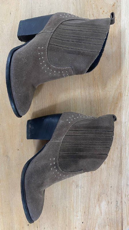 Ботильоны натуральная замша Италия размер 38 3