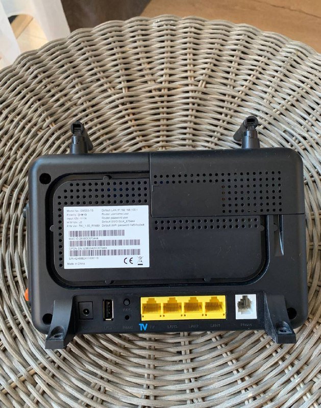 Новый роутер без блока 2