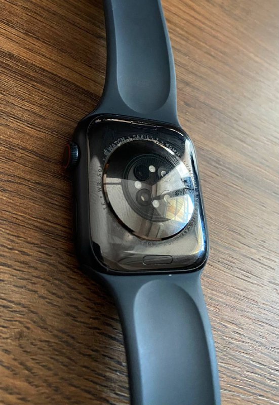 Apple Watch Series 7 45mm LTE, Midnight, заблокированный iCloud 2