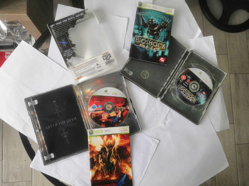 Лицензионные игры XBOX 360 и XBOX One, коллекционные издания 5