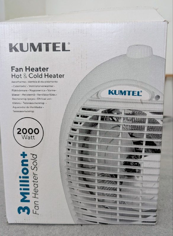 Обогреватель KUMTEL 2000W 2