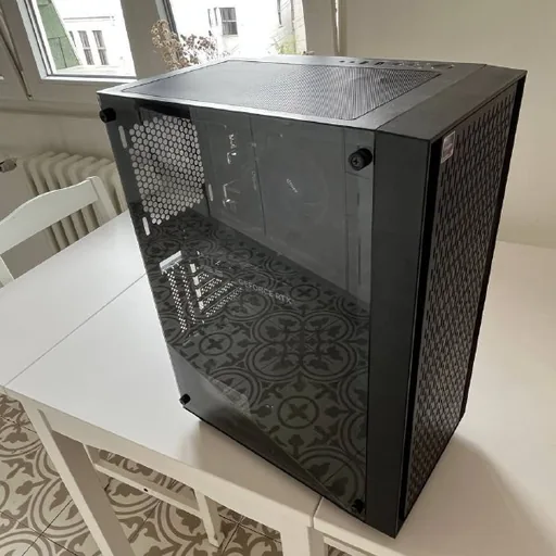 Игровой ПК, монитор, клавиатура, мышь, наушники