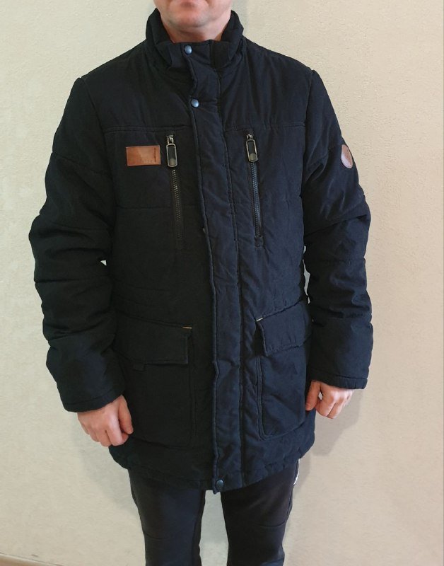 Теплая куртка пуховик Reward черная размер 44 S 2