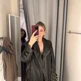 Кожаная куртка Pinko 2