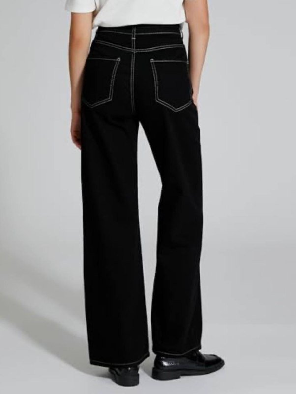 Чёрные джинсы Koton Extra Wide Leg High Rise Denim Bianca 2