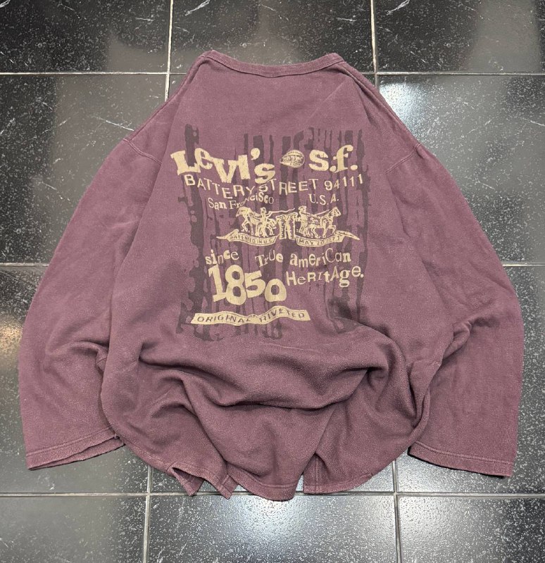 Винтажный Levi’s L XL 3