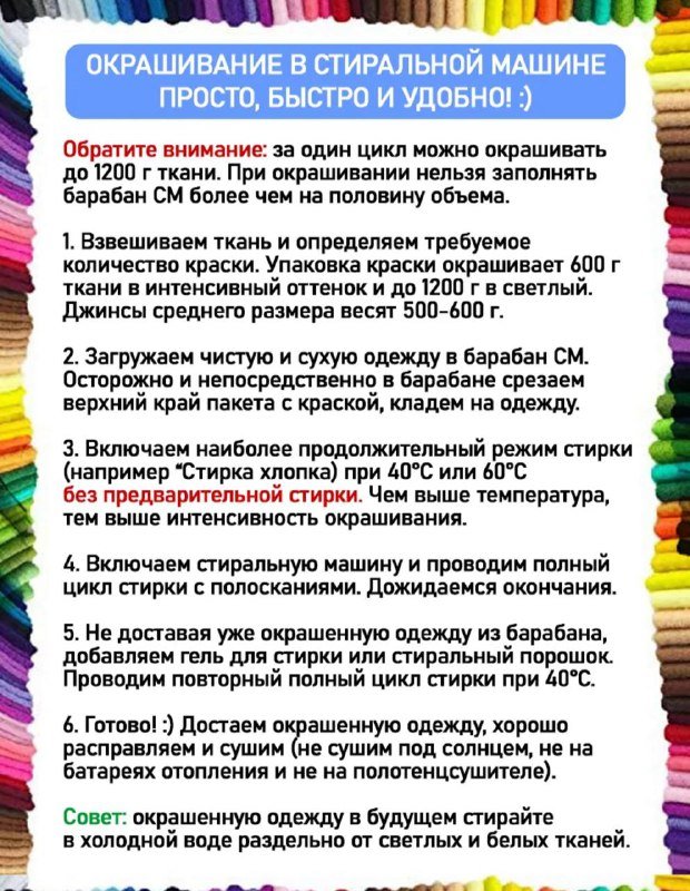Краска для одежды черного цвета 3