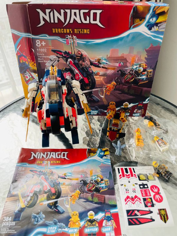 Lego Ninjago Sora Transforming Mech Bike Racer