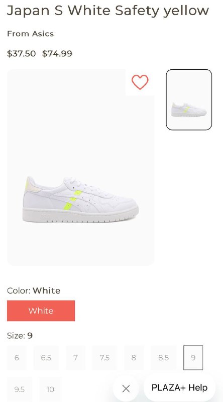 Кеды ASICS новые мужские 9 размер 27,5 2