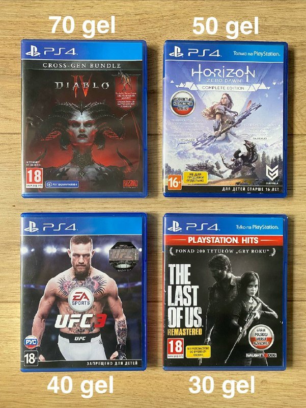 Игры для PS4