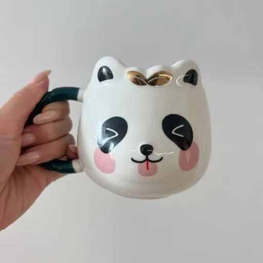 Керамическая кружка панда