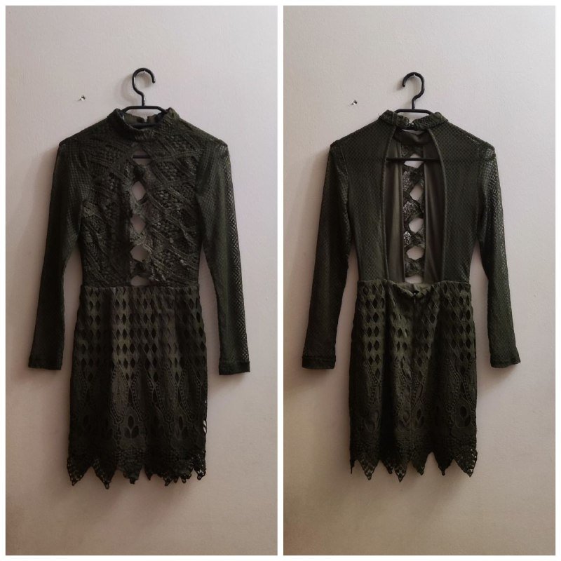 Сарафан Zara, Футболка Barrow, Платья Misguided и H&M, Кофта H&M, Ботинки Dr. Martens 3