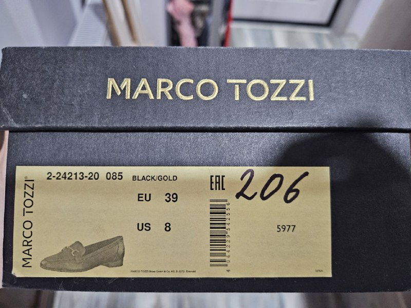 Женские мокасины Marco tozzi, 39 размер 3