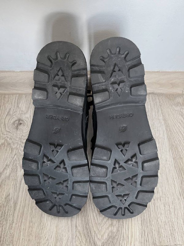 Черные ботинки Greyder из натуральной кожи 37.5-38 4