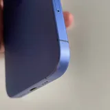 iPhone 16 blue with cable and case 4