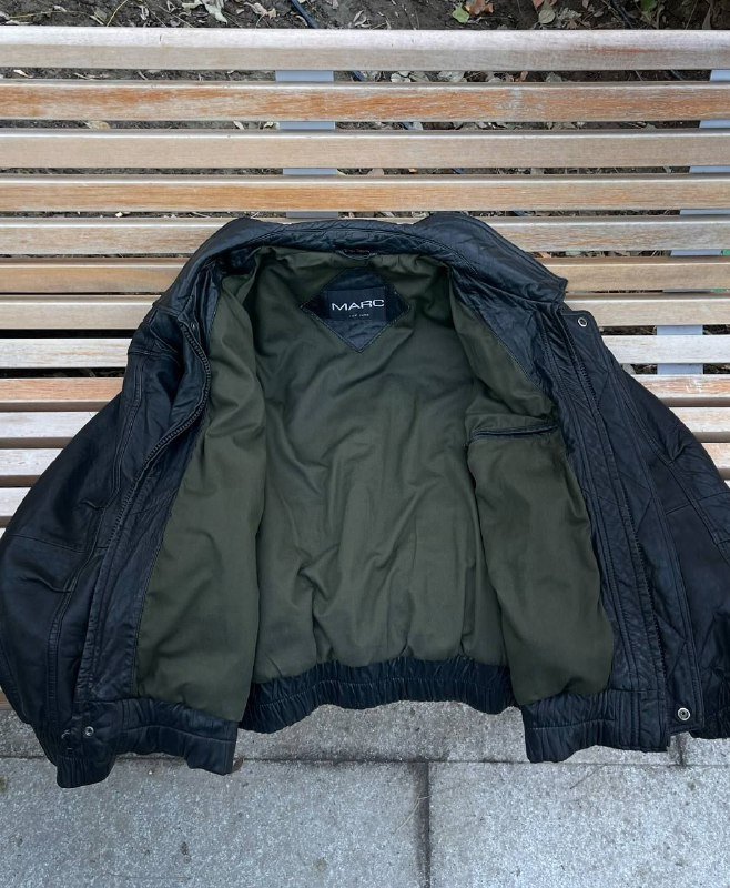 Кожаная куртка натуральная 100% кожа, размер L 2