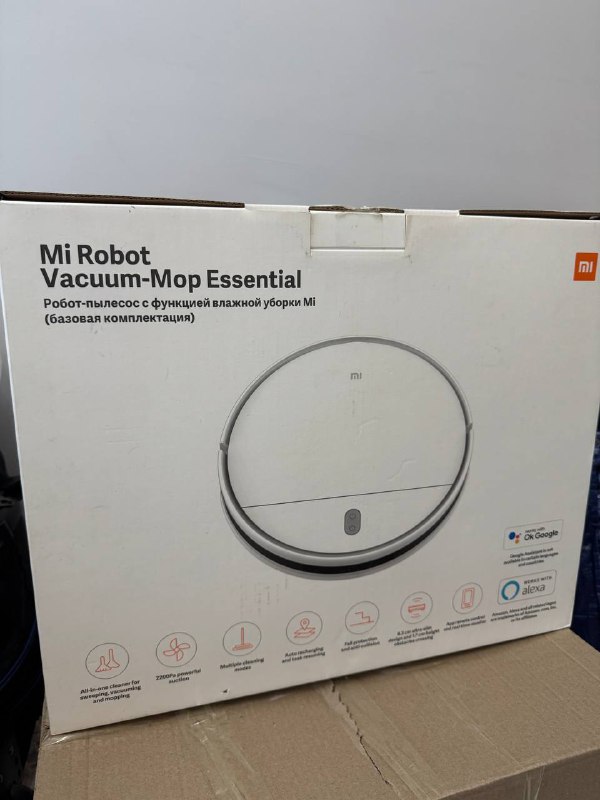 Робот пылесос Xiaomi Mi Robot Vacuum-Mop Essential