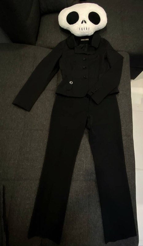 Джинсы Calvin Klein, Полосатый свитер, Женский костюм, Штаны Ostin 3