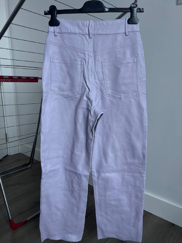 Штаны Zara из искусственной кожи 3