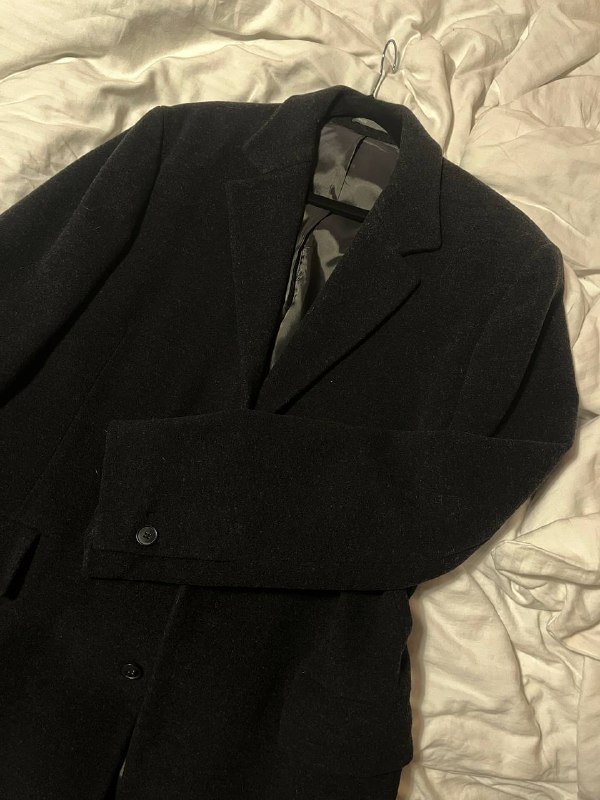 Пальто Mexx темно-серое мужское 2