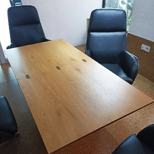 Стол трансформер, кожаные кресла