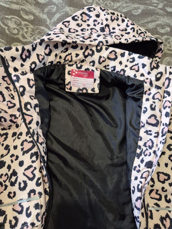 Детская куртка ветровка Futurino girl 140 10