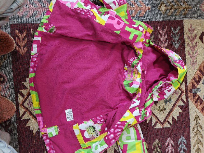 Ветровка Play Today для девочки, размер 122 3