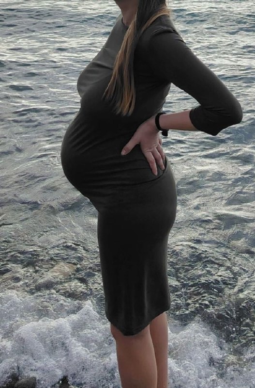 Платье для беременных удобное 4