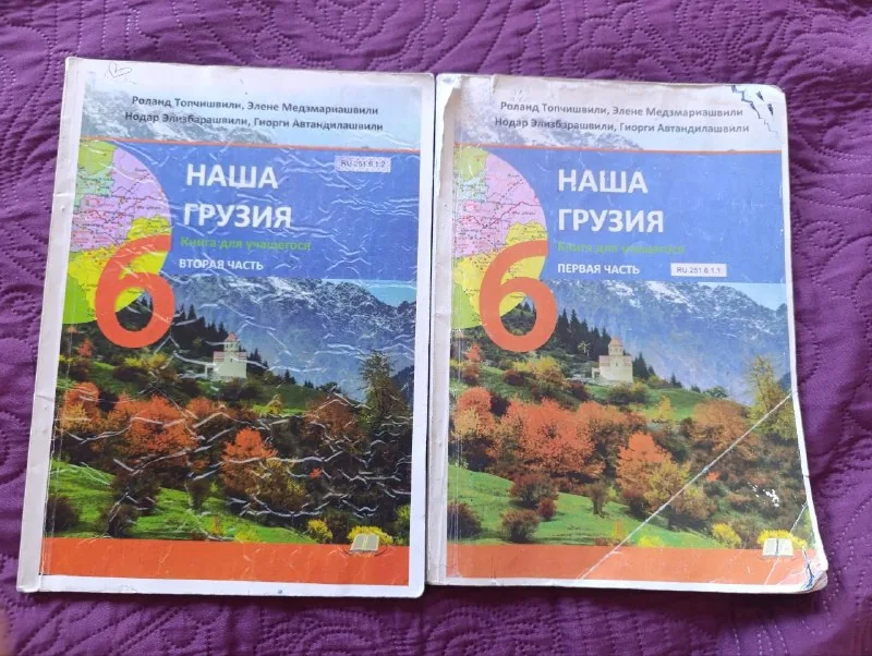 Учебники 6 класс, математика, английский, русский язык 1