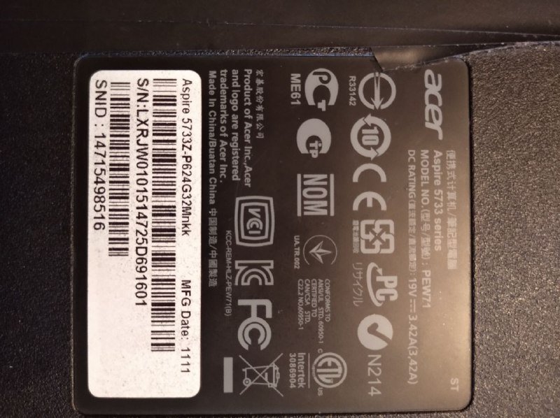 Ноутбуки Acer и Fujitsu 2