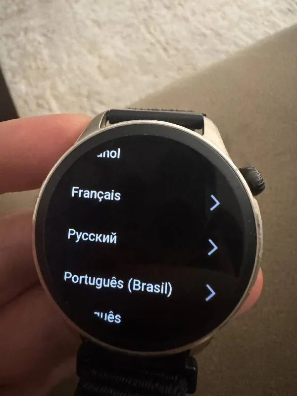 Amazfit GTR4 საათი ნეილონის სამაჯურით