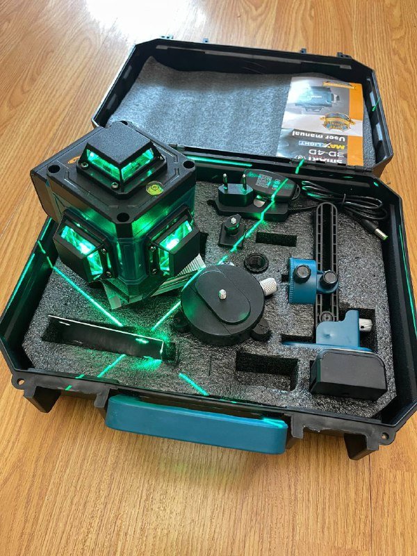 Лазерный уровень 4D 16 линий 2