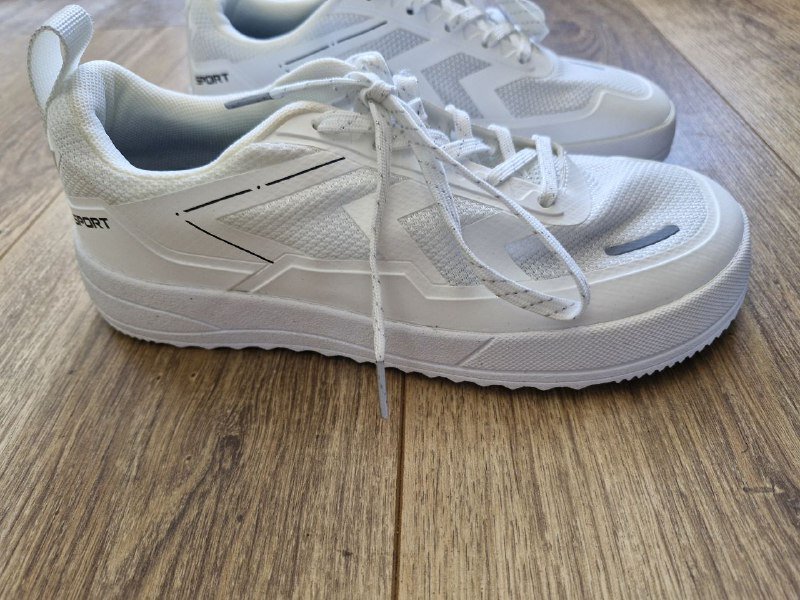 Кроссовки мужские белые, размер 38 3