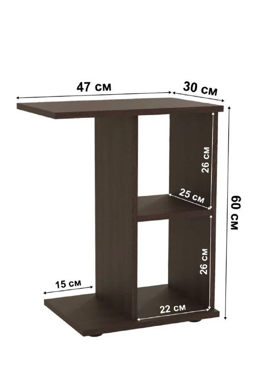 Узкий шкаф для хранения рядом с диваном