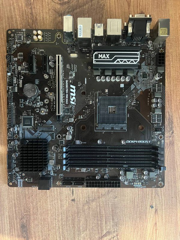 MSI B450M PRO-VDH MAX материнская плата 2